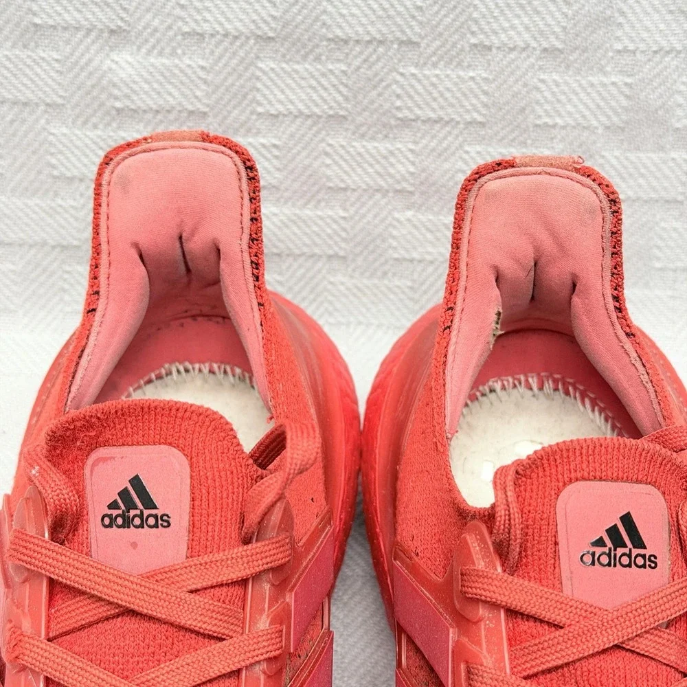 Adidas Ultra‎ Boost 21 Vivid Red Men's Size 9.5 FZ1922 Running